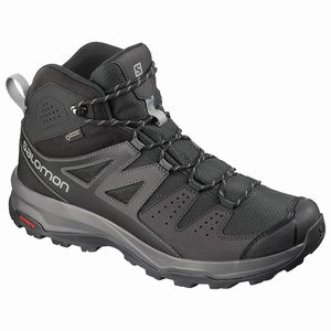 Pánske Turistické Topánky Salomon X RADIANT MID GTX Čierne,994-12427